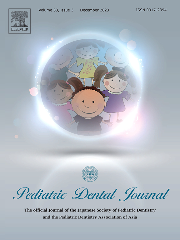 Go to journal home page - Pediatric Dental Journal